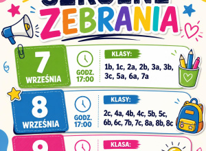 Zebrania z rodzicami Zebrania z rodzicami